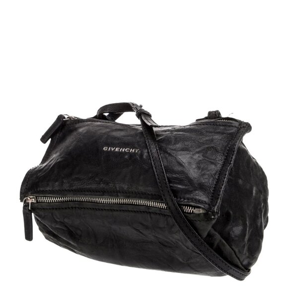 Givenchy Pandora Crossbody Bag in Black Aged Leather - Picture 3 of 12